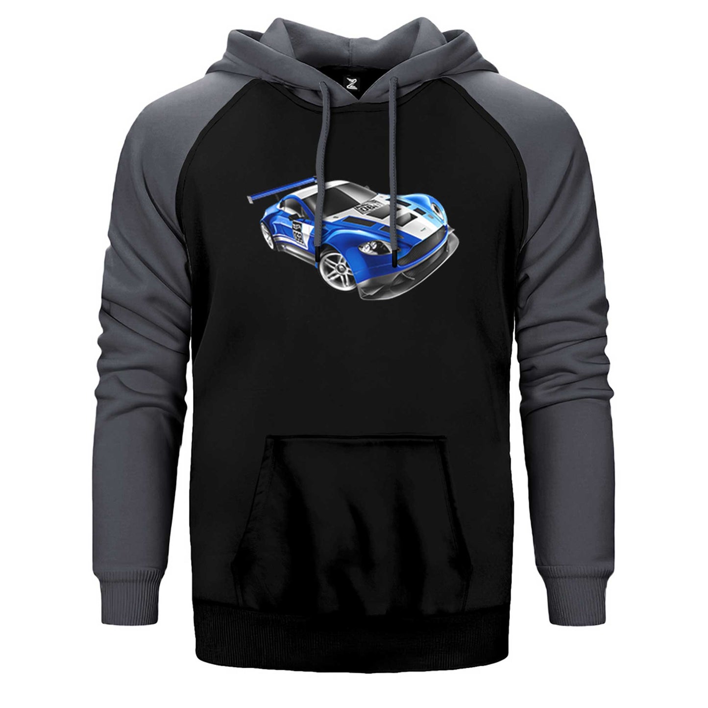 Aston Martin DBS Çift Renk Reglan Kol Sweatshirt / Hoodie
