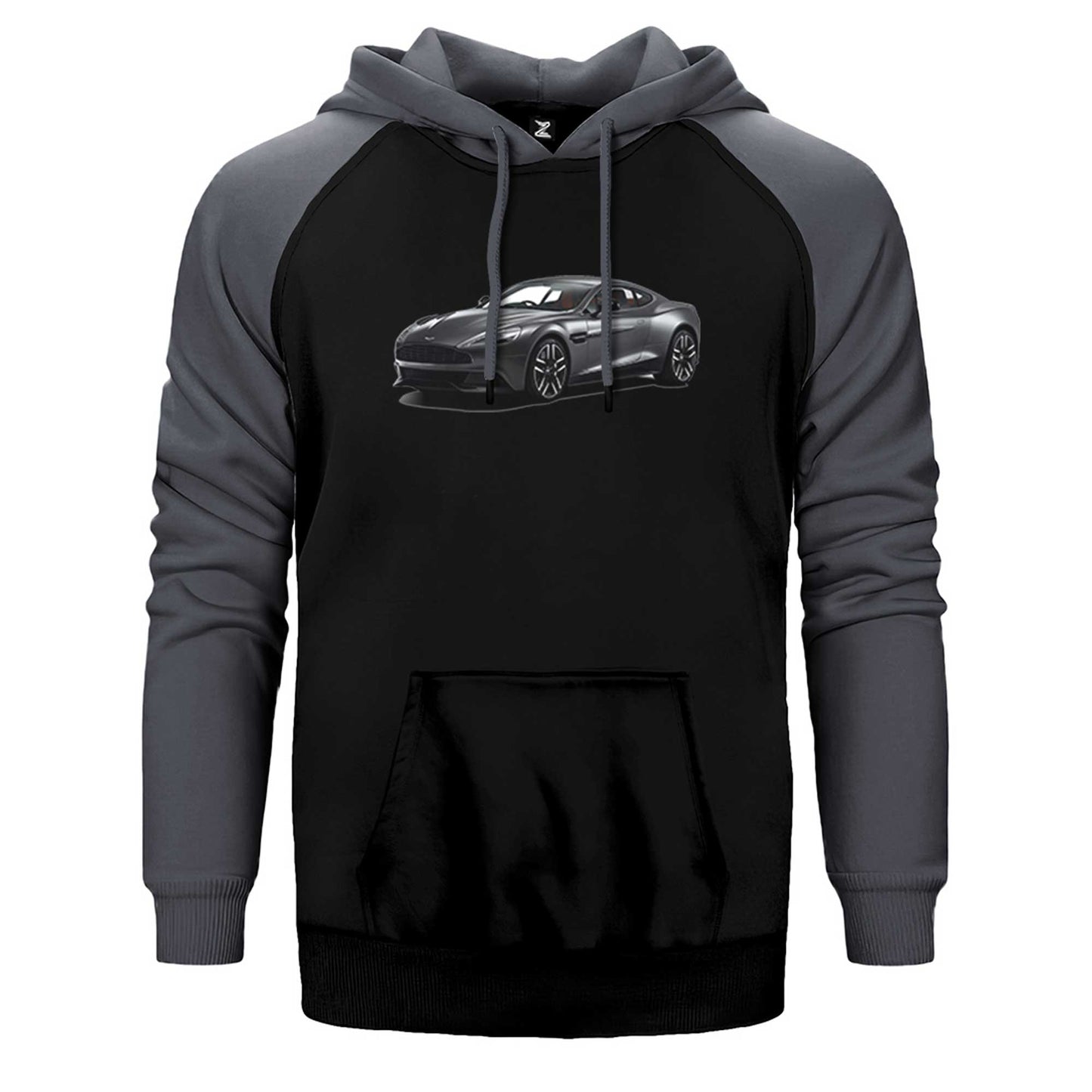 Aston Martin Vanquish Çift Renk Reglan Kol Sweatshirt / Hoodie