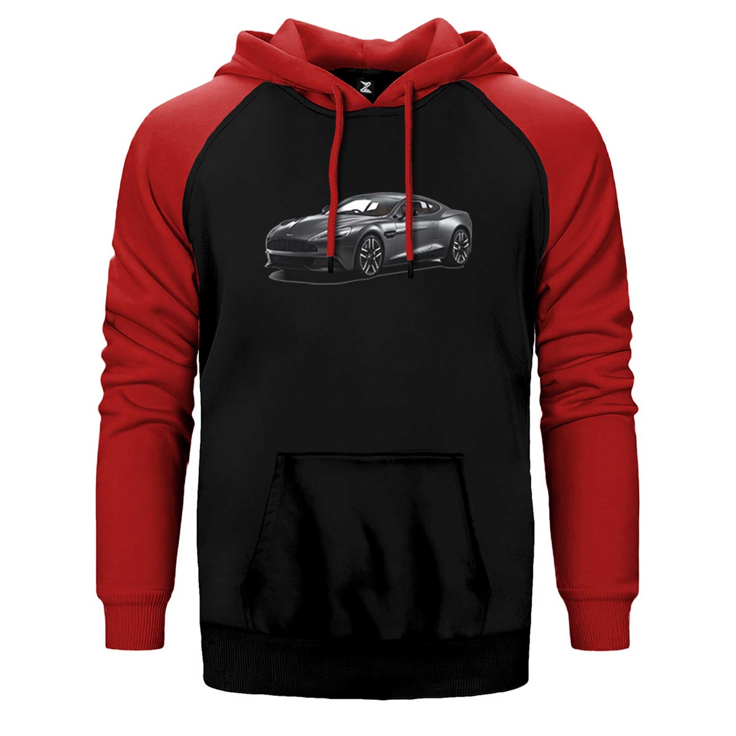 Aston Martin Vanquish Çift Renk Reglan Kol Sweatshirt / Hoodie