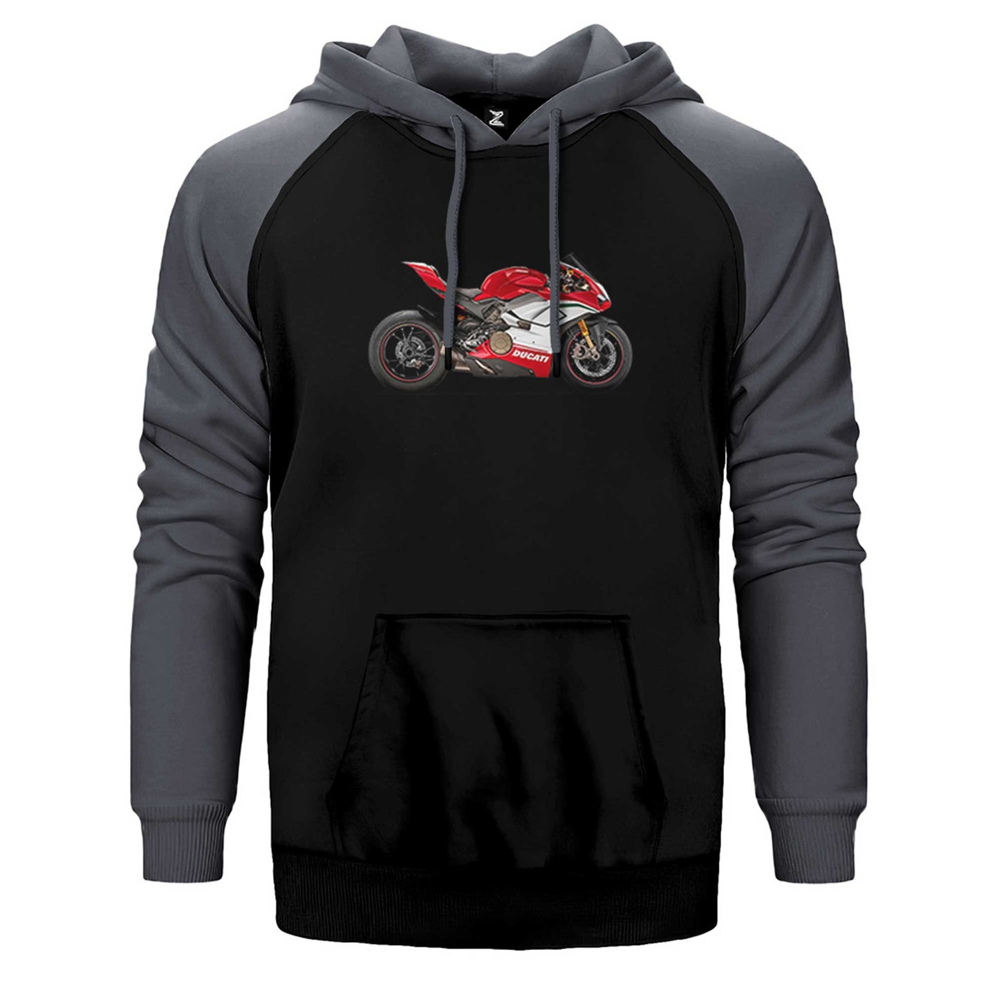 Ducati 1299 Ducati Panigale V4 Çift Renk Reglan Kol Sweatshirt / Hoodie