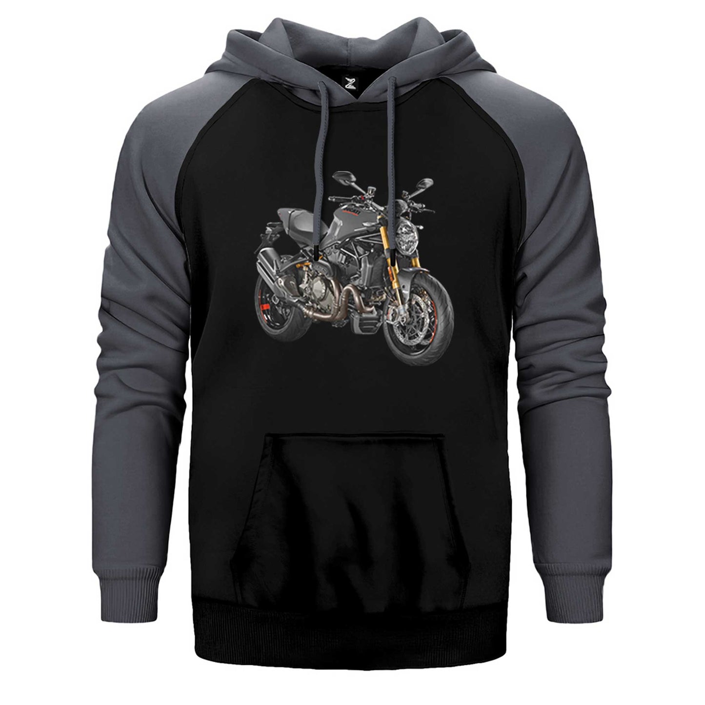 Ducati Multistrada 1200 Çift Renk Reglan Kol Sweatshirt / Hoodie