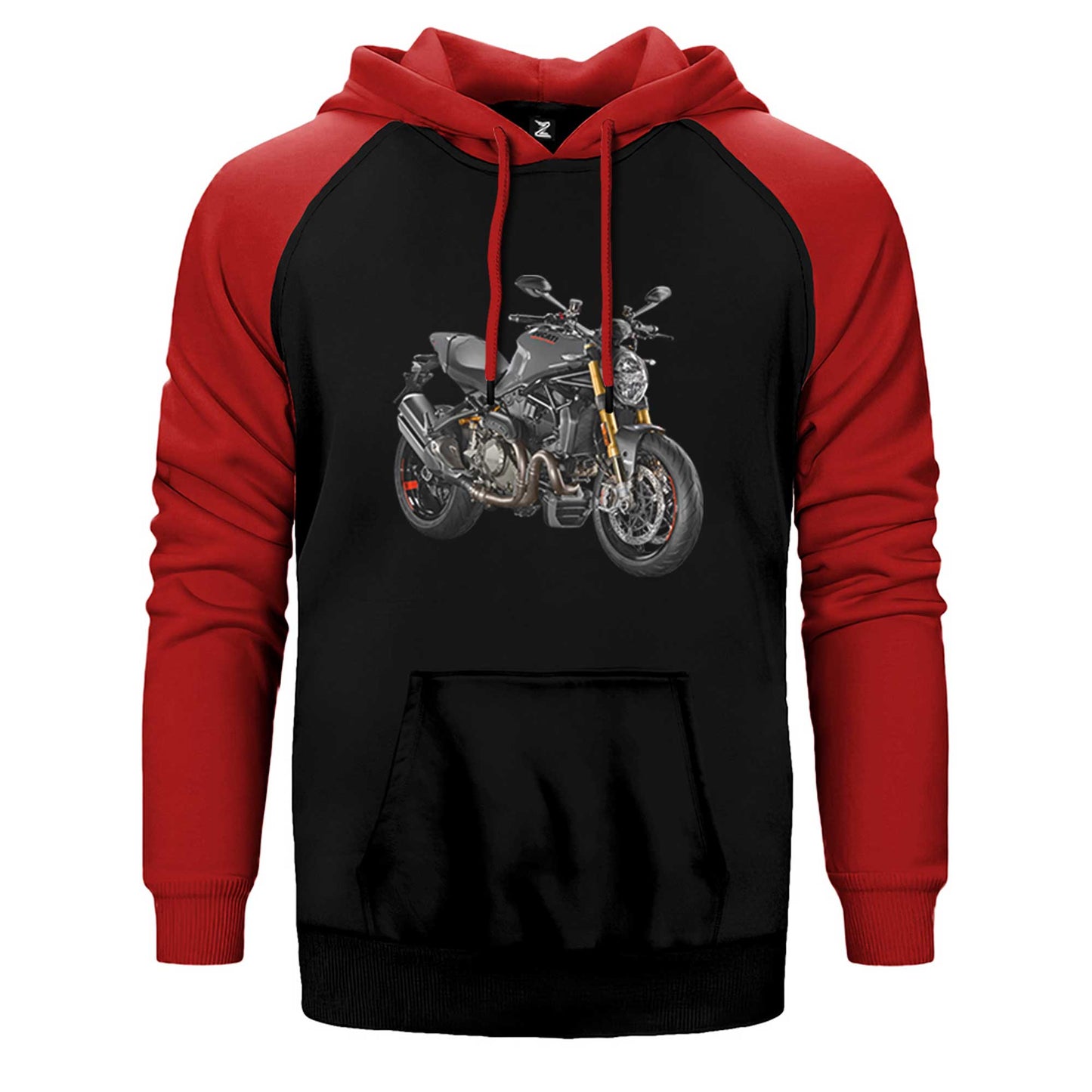 Ducati Multistrada 1200 Çift Renk Reglan Kol Sweatshirt / Hoodie