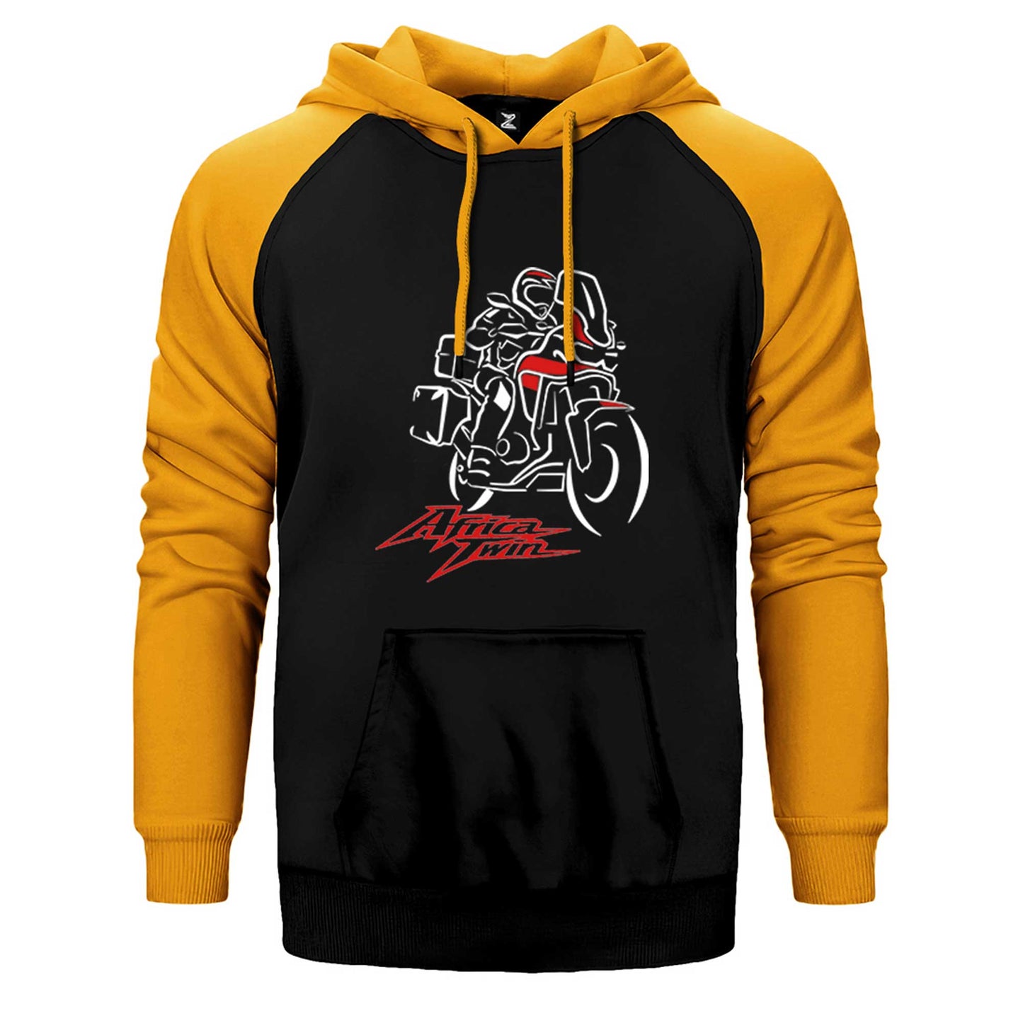 Honda Africa Twin CRF1000 Red Çift Renk Reglan Kol Sweatshirt / Hoodie