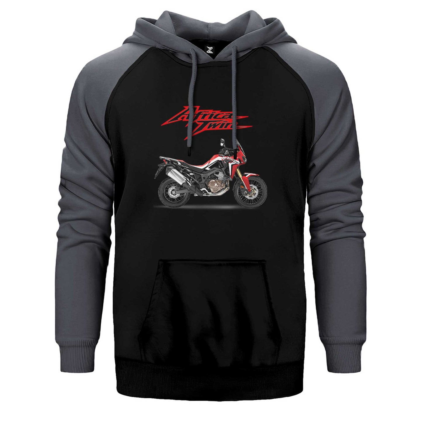 Honda Africa Twin CRF1000 Çift Renk Reglan Kol Sweatshirt / Hoodie
