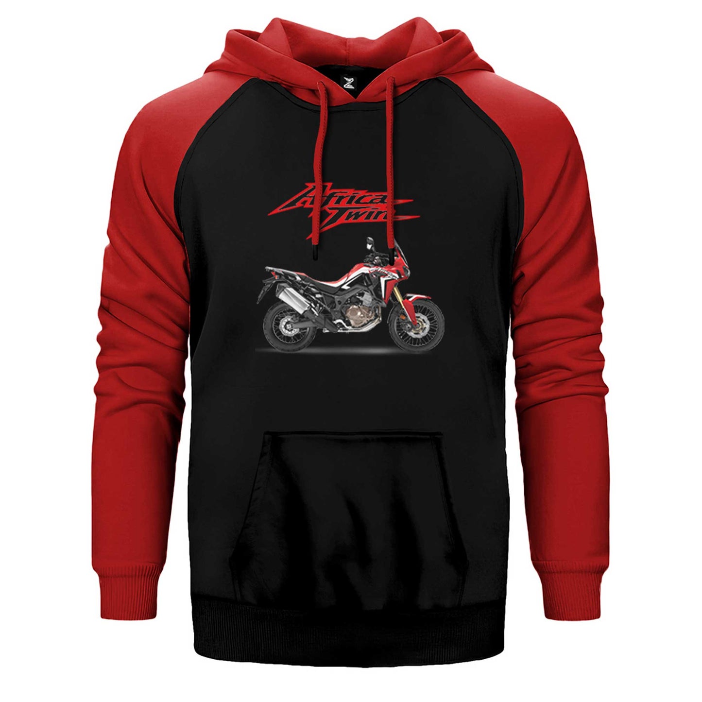 Honda Africa Twin CRF1000 Çift Renk Reglan Kol Sweatshirt / Hoodie