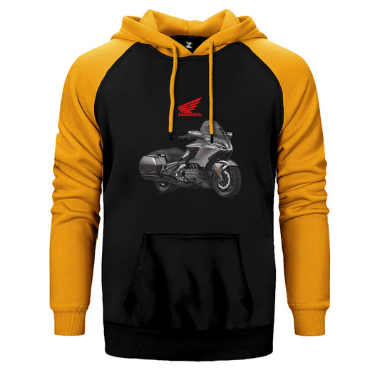 Honda GoldWing Touring Çift Renk Reglan Kol Sweatshirt / Hoodie