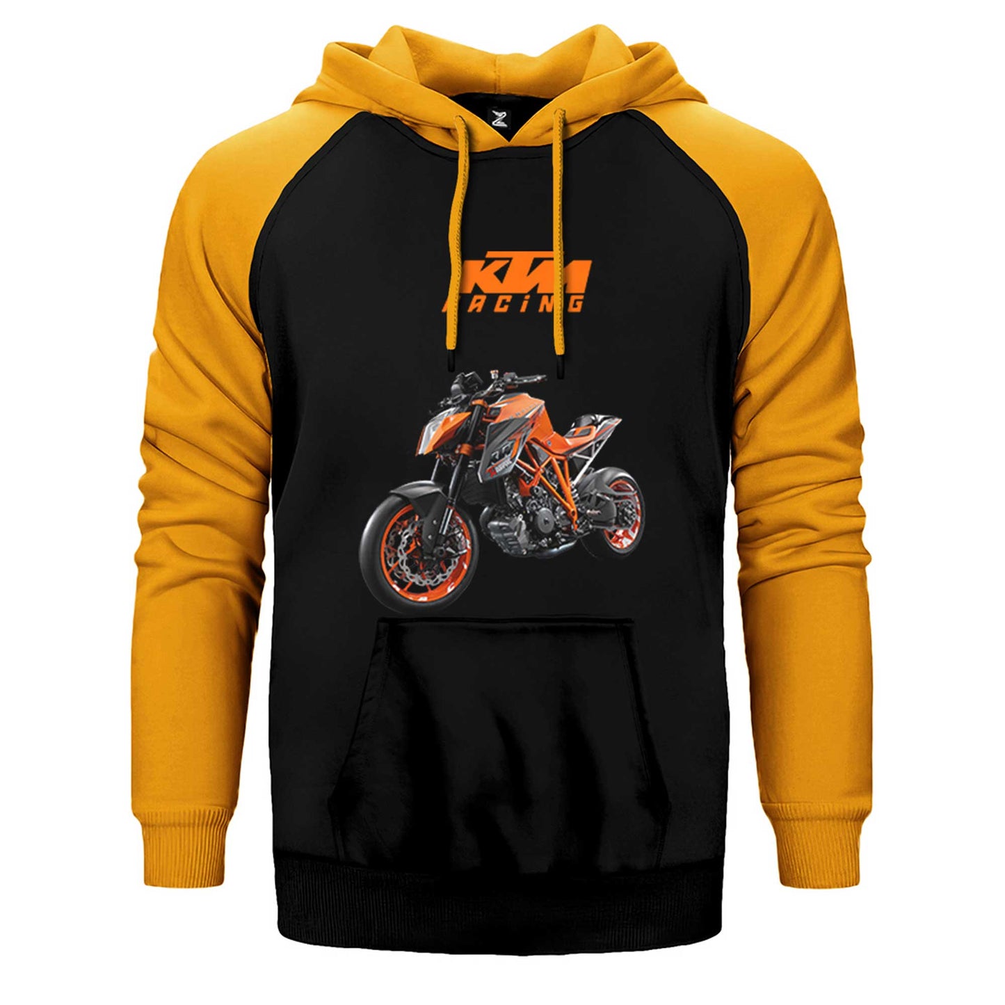 KTM 1290 Super Duke Racing Çift Renk Reglan Kol Sweatshirt / Hoodie