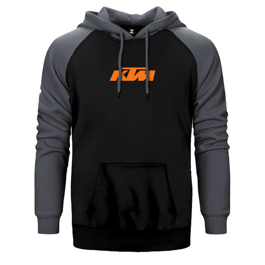 İndirimli KTM Motorcycle Orange logo Gri Renk Reglan Kol Sweatshirt / Hoodie
