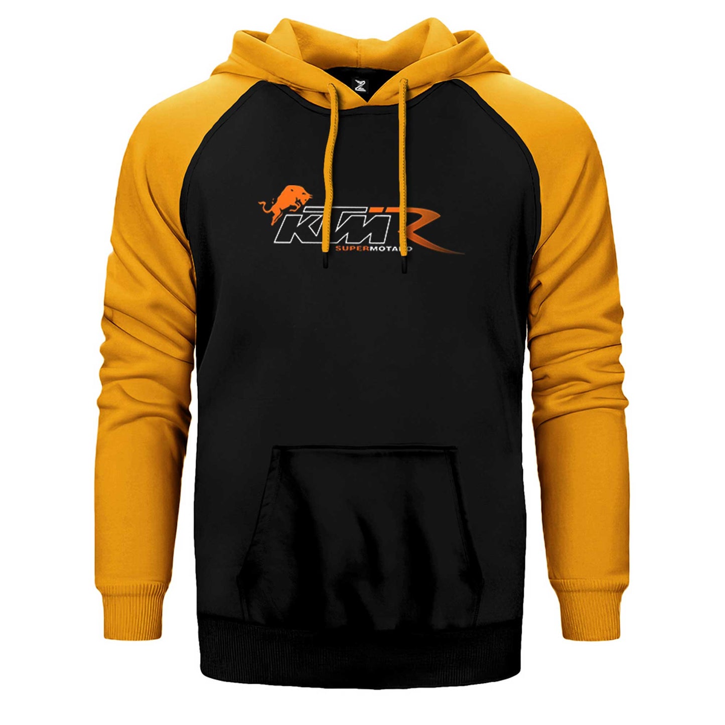 KTM Supermotard Çift Renk Reglan Kol Sweatshirt / Hoodie