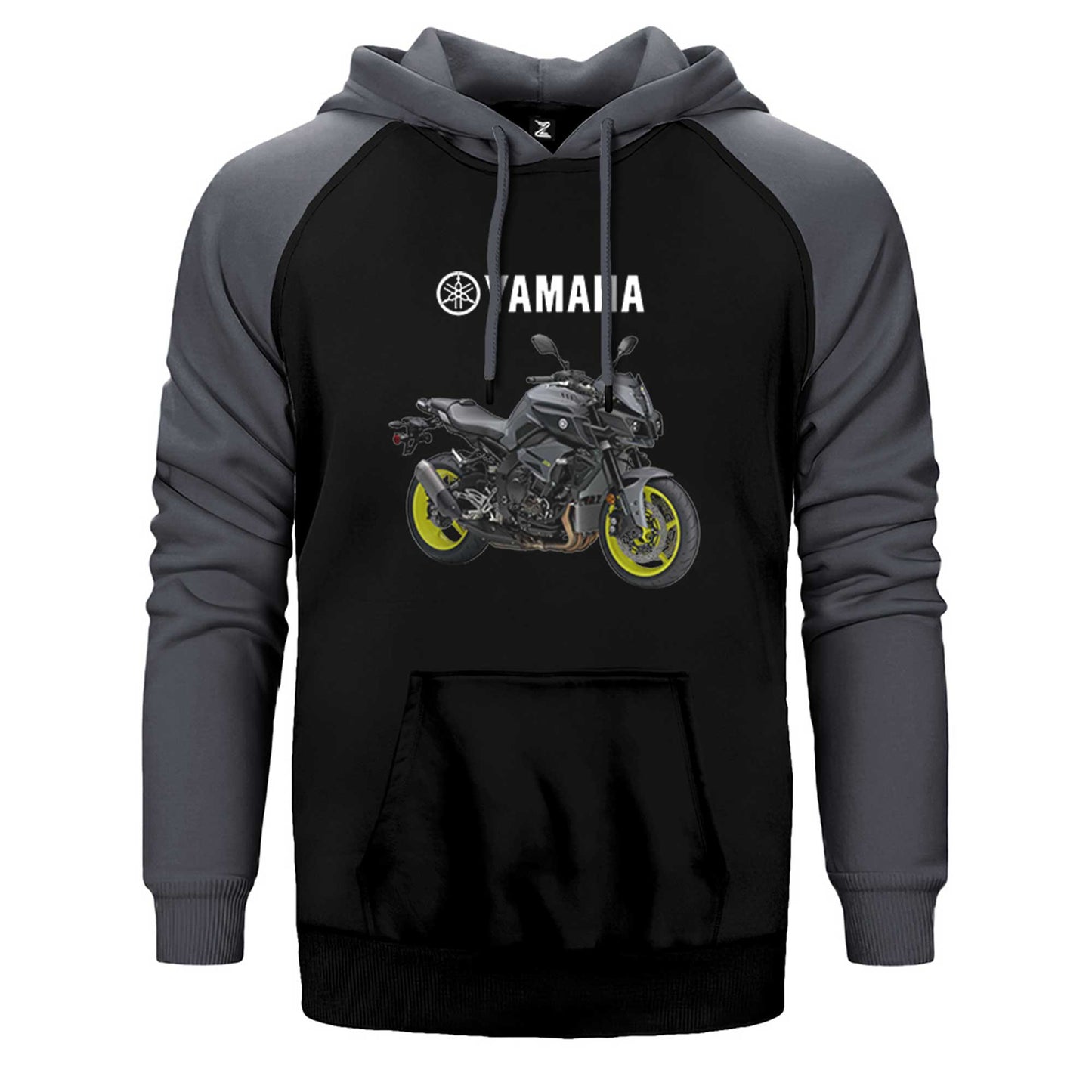 Yamaha MT-10 Çift Renk Reglan Kol Sweatshirt / Hoodie