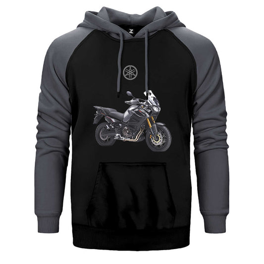 Yamaha Super Tenere Çift Renk Reglan Kol Sweatshirt / Hoodie