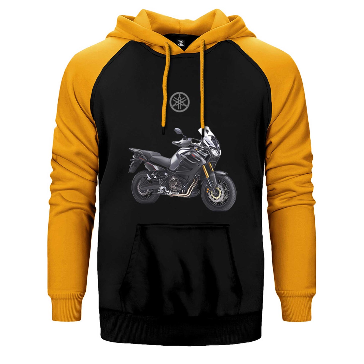 Yamaha Super Tenere Çift Renk Reglan Kol Sweatshirt / Hoodie