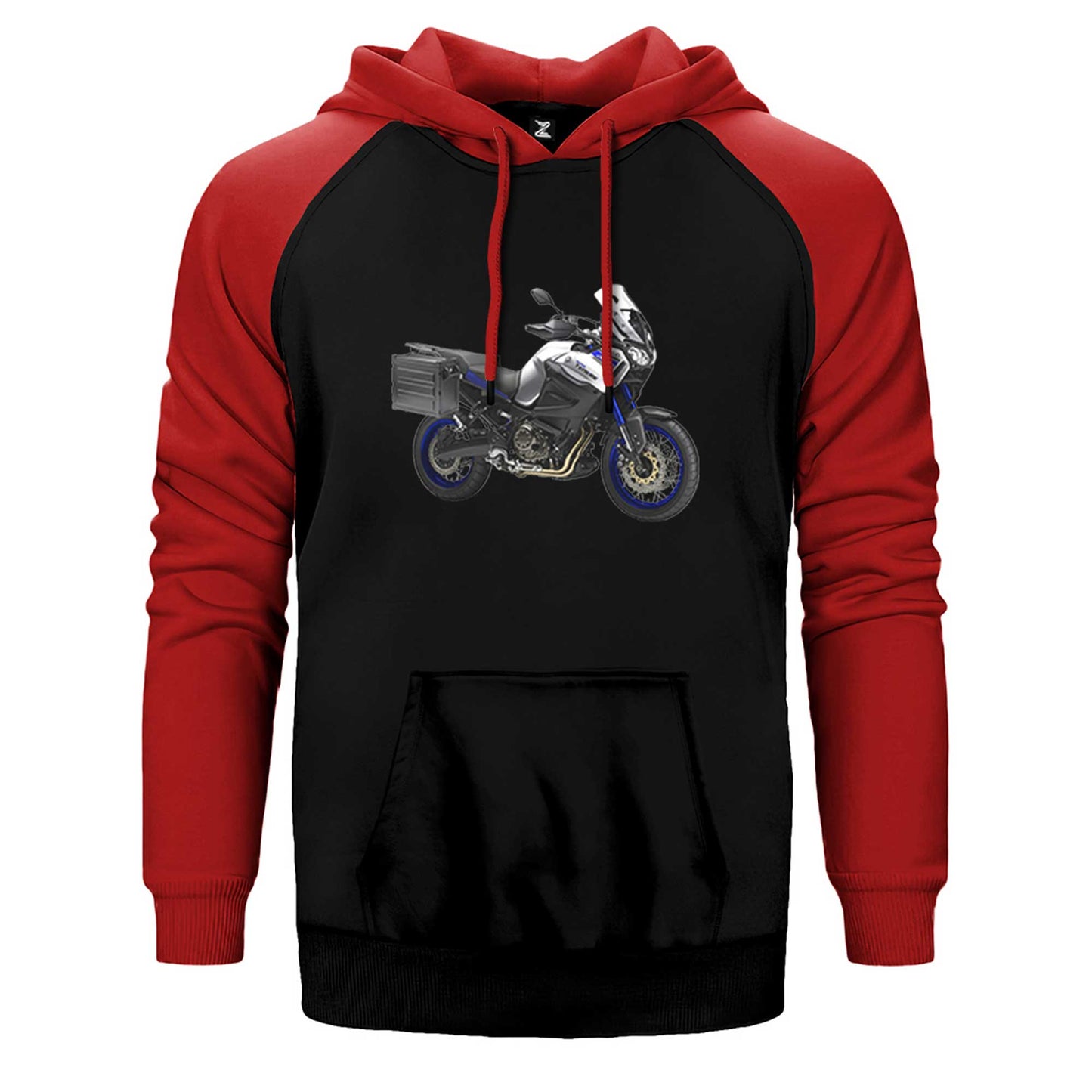 Yamaha XT1200Z Super Tenere Çift Renk Reglan Kol Sweatshirt / Hoodie