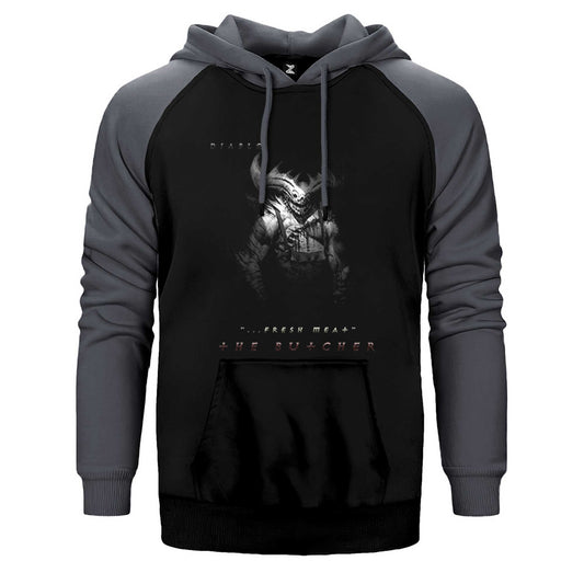 Diablo 3 The Butcher Çift Renk Reglan Kol Sweatshirt / Hoodie