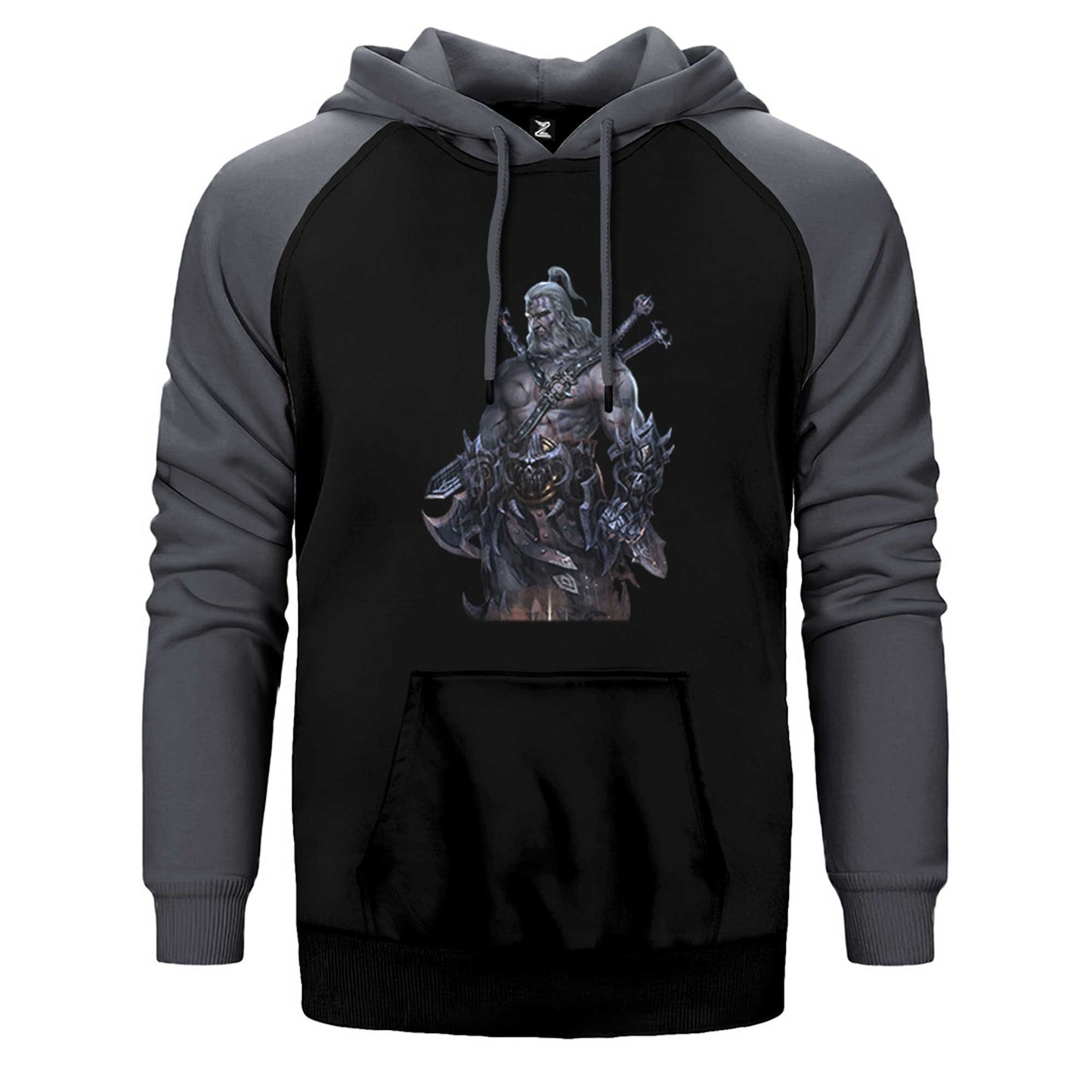 Diablo III Reaper of Souls Çift Renk Reglan Kol Sweatshirt / Hoodie