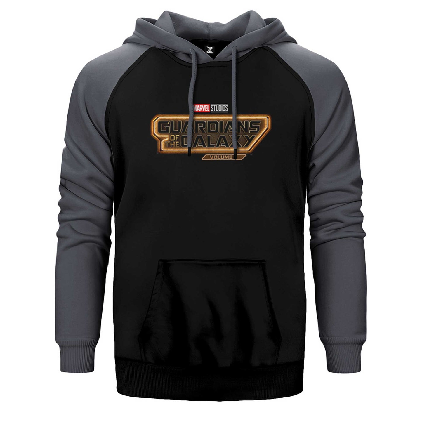 Galaksinin Koruyucuları Volume 3 Logo Çift Renk Reglan Kol Sweatshirt / Hoodie