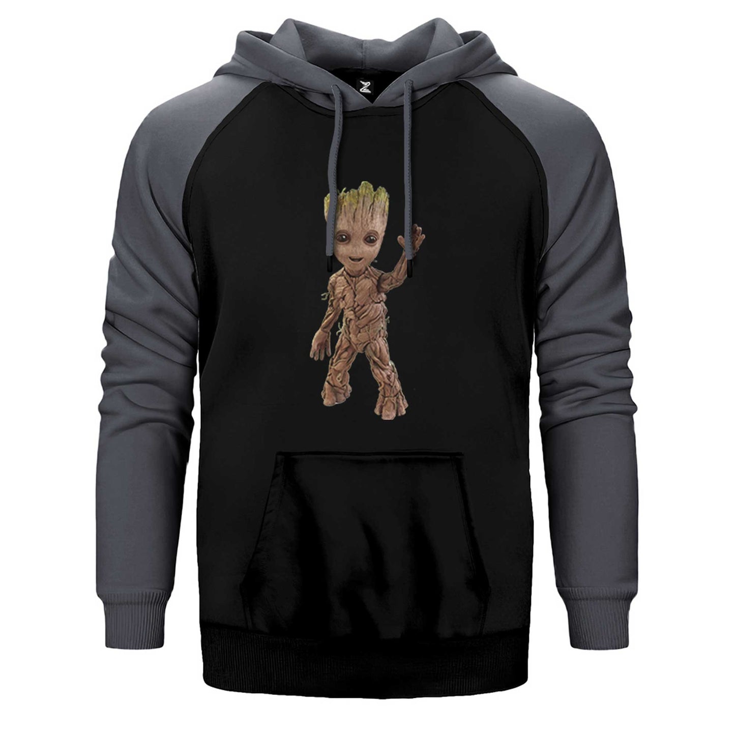 Groot Baby Çift Renk Reglan Kol Sweatshirt / Hoodie