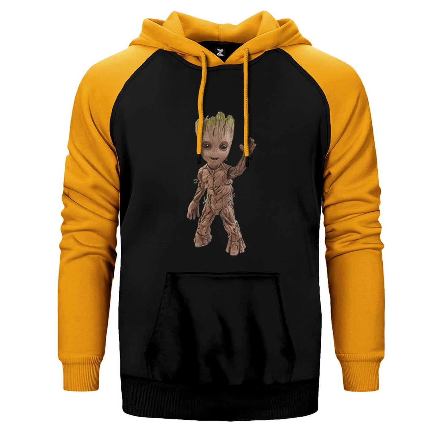 Groot Baby Çift Renk Reglan Kol Sweatshirt / Hoodie
