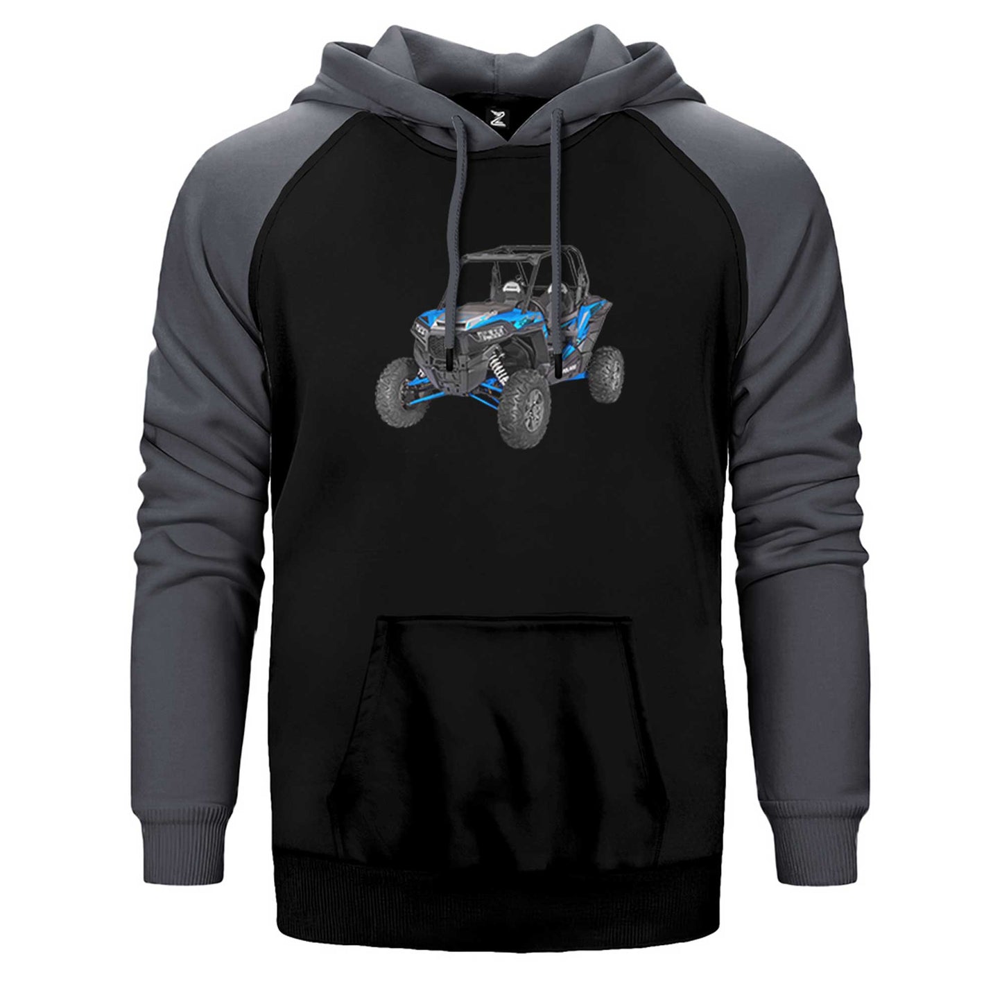 Polaris RZR Atv Çift Renk Reglan Kol Sweatshirt / Hoodie