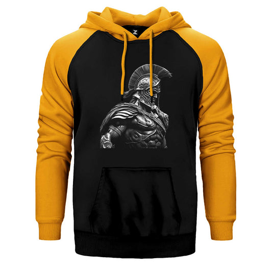 Achilles' Warrior Çift Renk Reglan Kol Sweatshirt / Hoodie