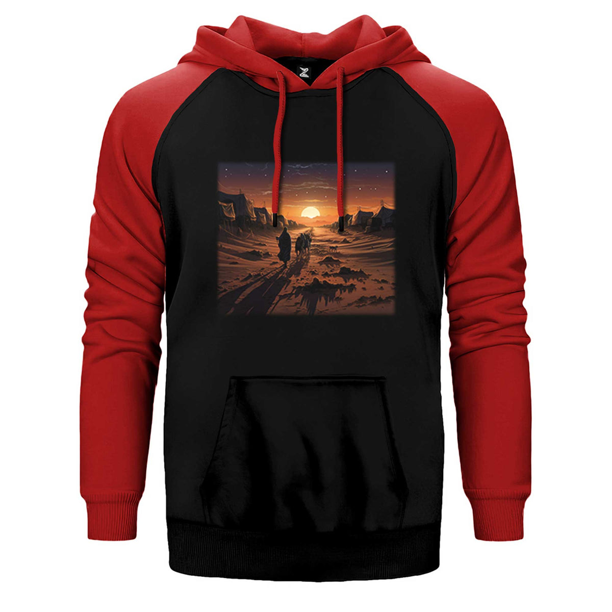 Caravan Marching into The Sunset Çift Renk Reglan Kol Sweatshirt / Hoodie
