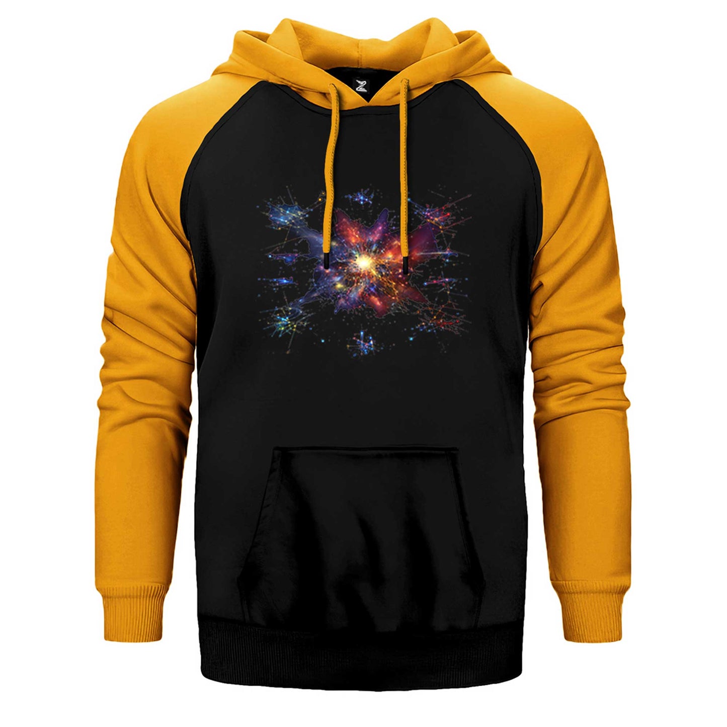 Cosmos Çift Renk Reglan Kol Sweatshirt / Hoodie