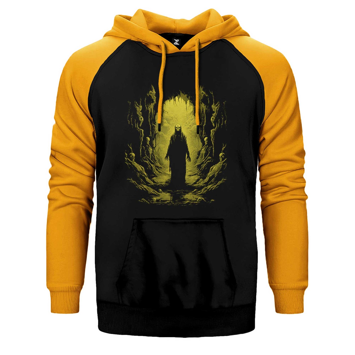 Ghoul's Catacombs Çift Renk Reglan Kol Sweatshirt / Hoodie