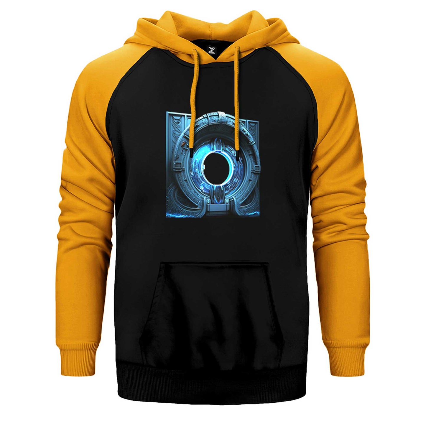Portal Gate Çift Renk Reglan Kol Sweatshirt / Hoodie