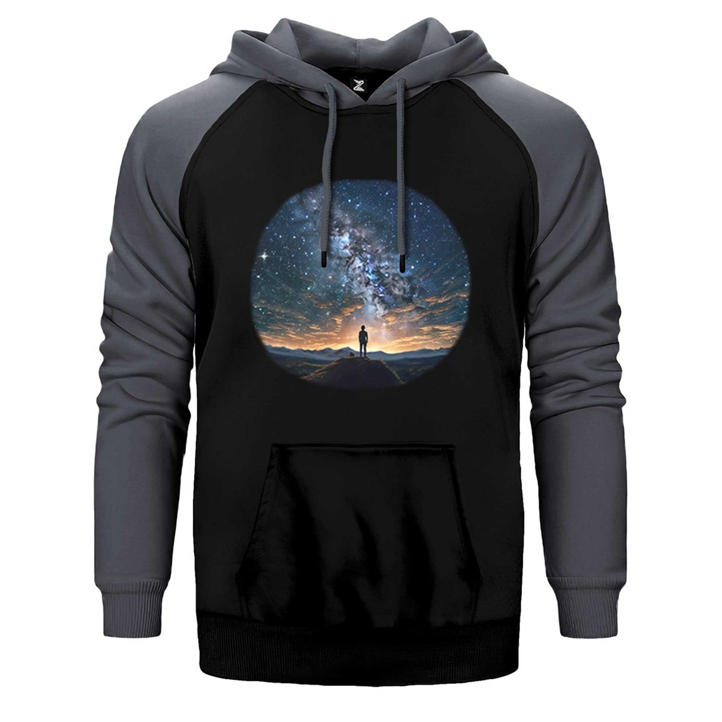 Sky Full Of Star Çift Renk Reglan Kol Sweatshirt / Hoodie
