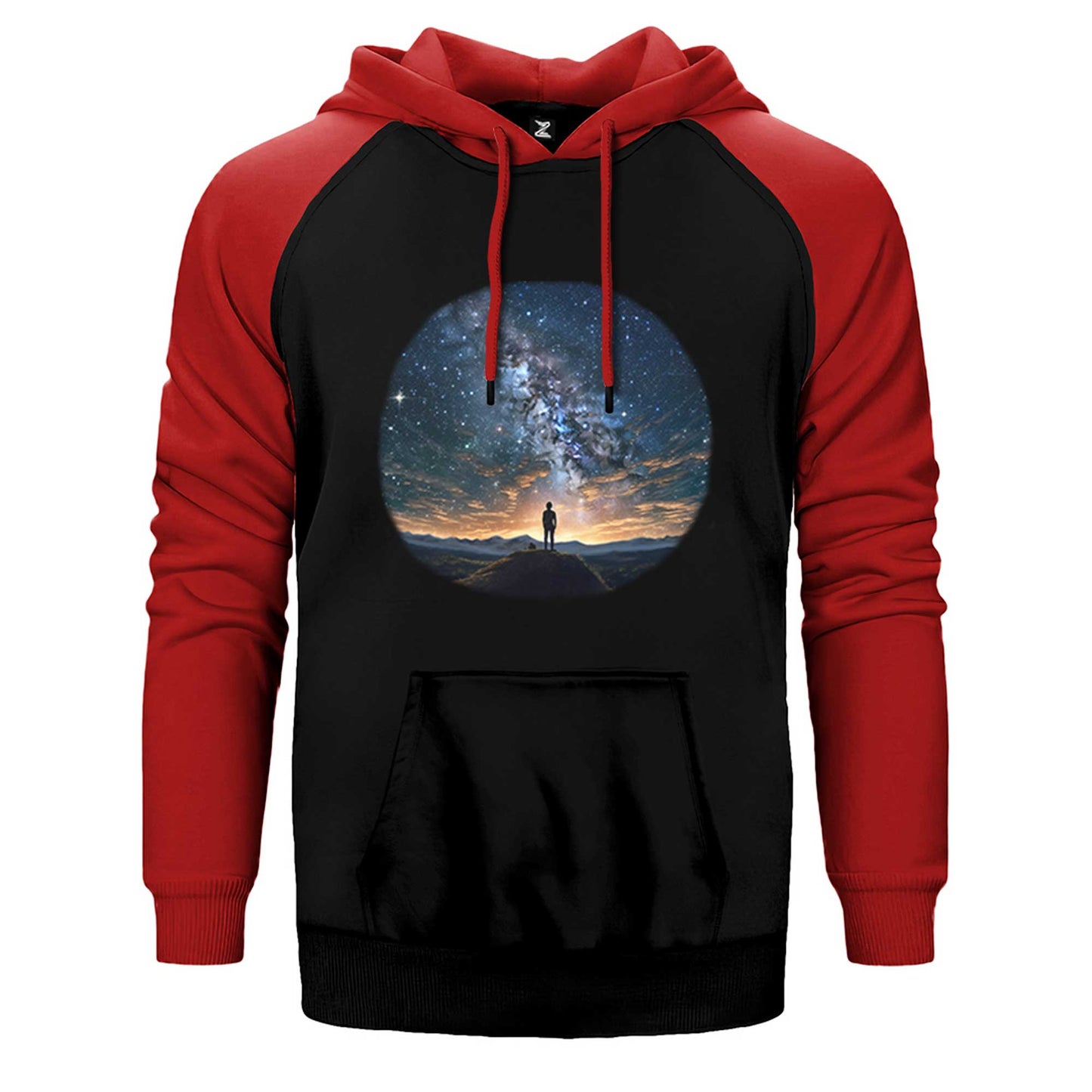 Sky Full Of Star Çift Renk Reglan Kol Sweatshirt / Hoodie