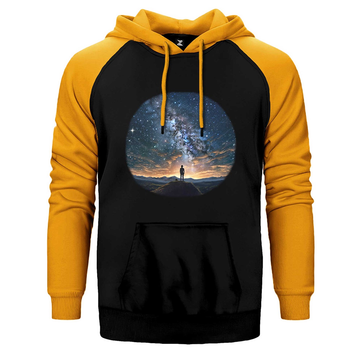 Sky Full Of Star Çift Renk Reglan Kol Sweatshirt / Hoodie