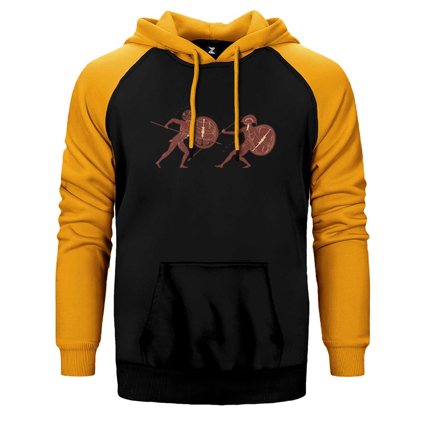 Troia War Çift Renk Reglan Kol Sweatshirt / Hoodie