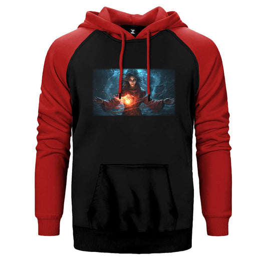 Witch is Doing Magic Çift Renk Reglan Kol Sweatshirt / Hoodie