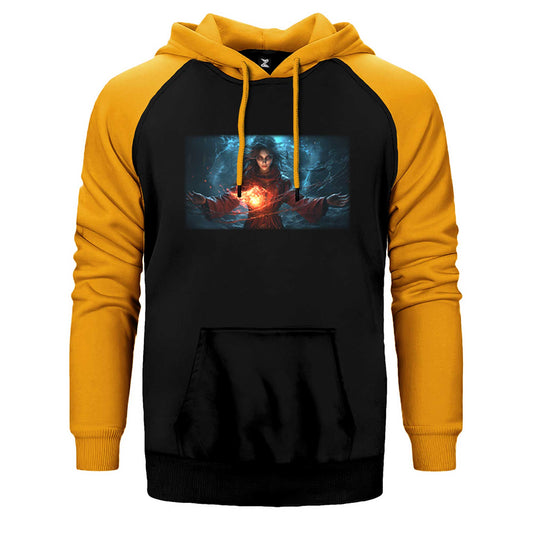 Witch is Doing Magic Çift Renk Reglan Kol Sweatshirt / Hoodie