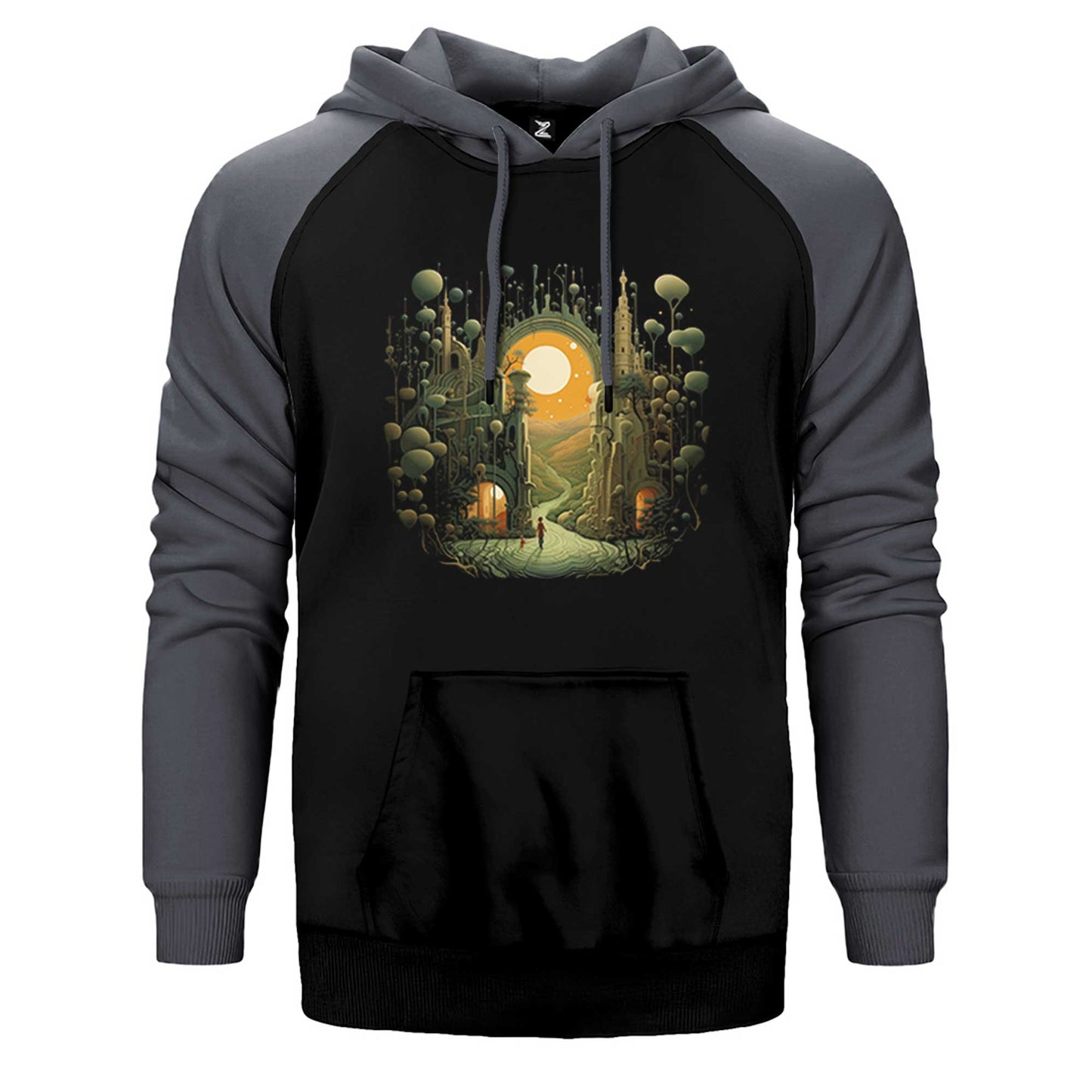 Journey To Hope Çift Renk Reglan Kol Sweatshirt / Hoodie