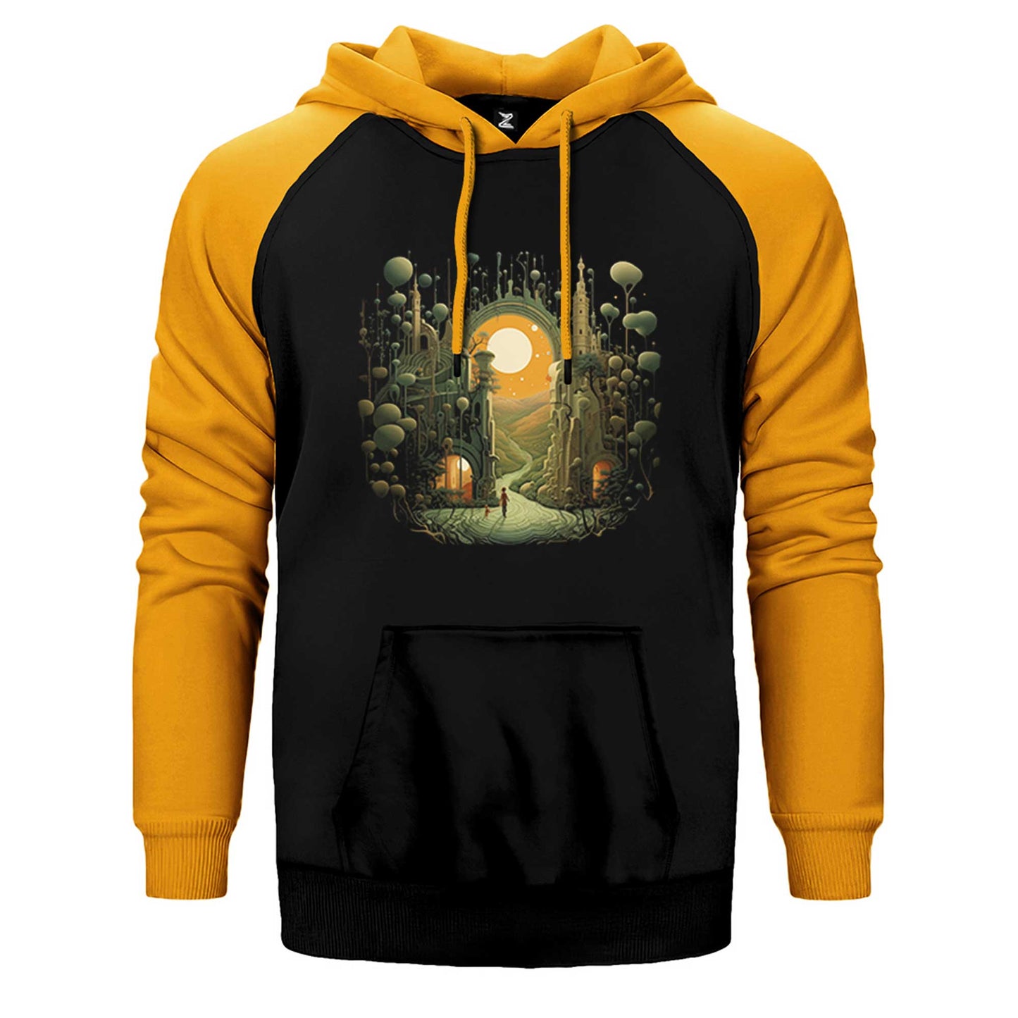 Journey To Hope Çift Renk Reglan Kol Sweatshirt / Hoodie
