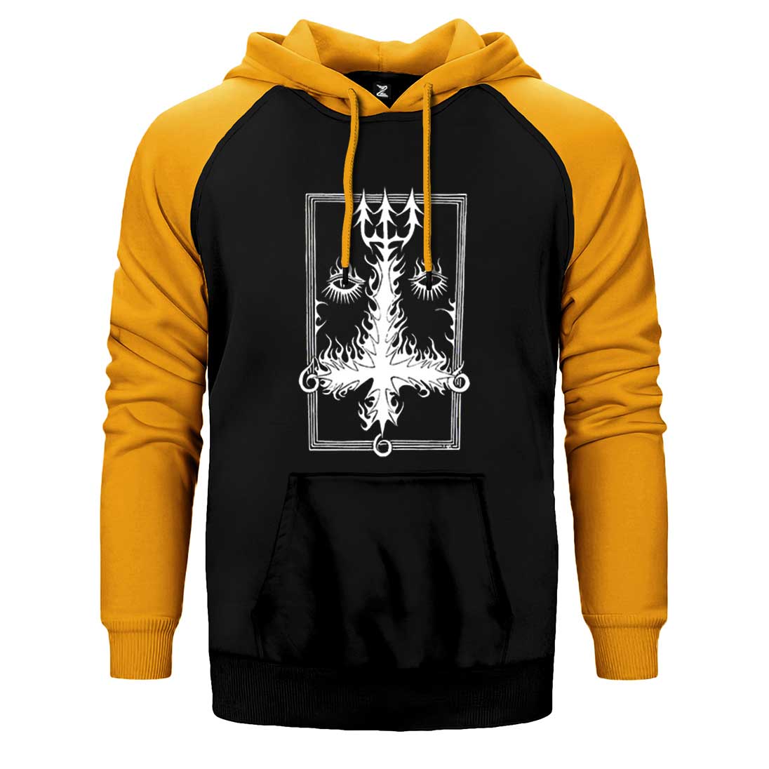 Dissection The Past Is Alive Logo Çift Renk Reglan Kol Sweatshirt / Hoodie