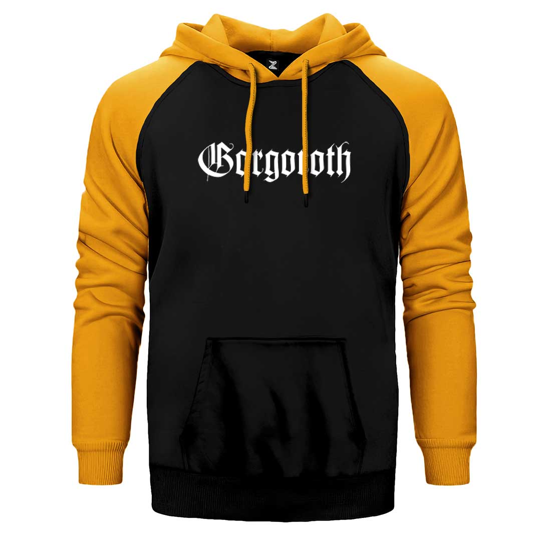 Gorgoroth Logo Çift Renk Reglan Kol Sweatshirt / Hoodie