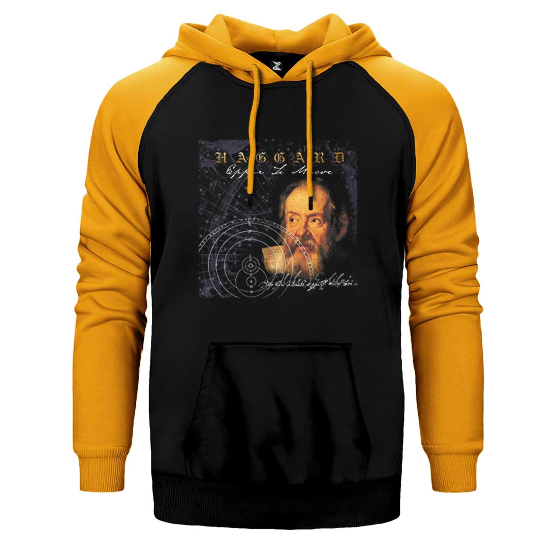 Haggard Eppur Si Muove Çift Renk Reglan Kol Sweatshirt / Hoodie