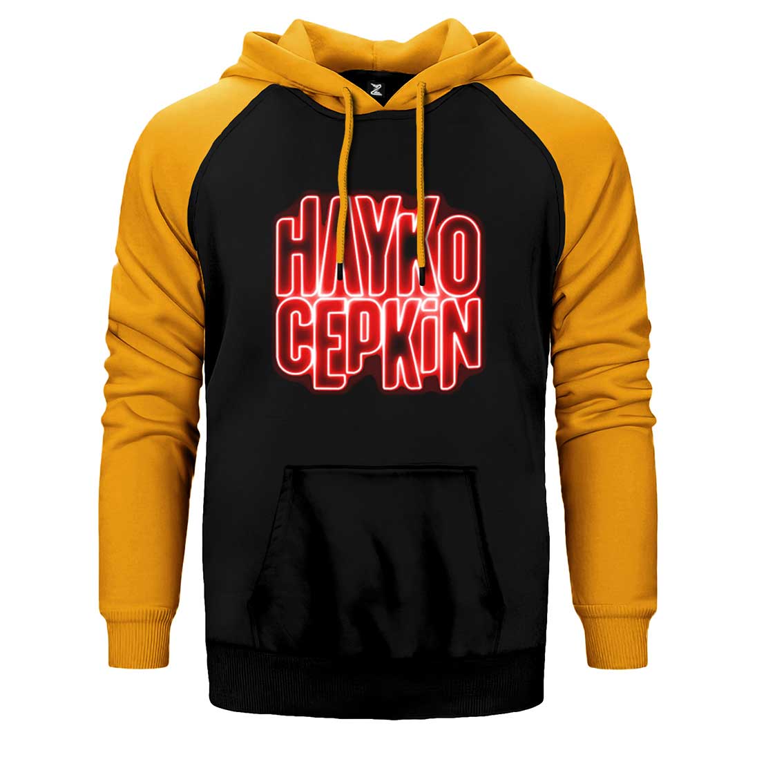 Hayko Cepkin Neon Çift Renk Reglan Kol Sweatshirt / Hoodie