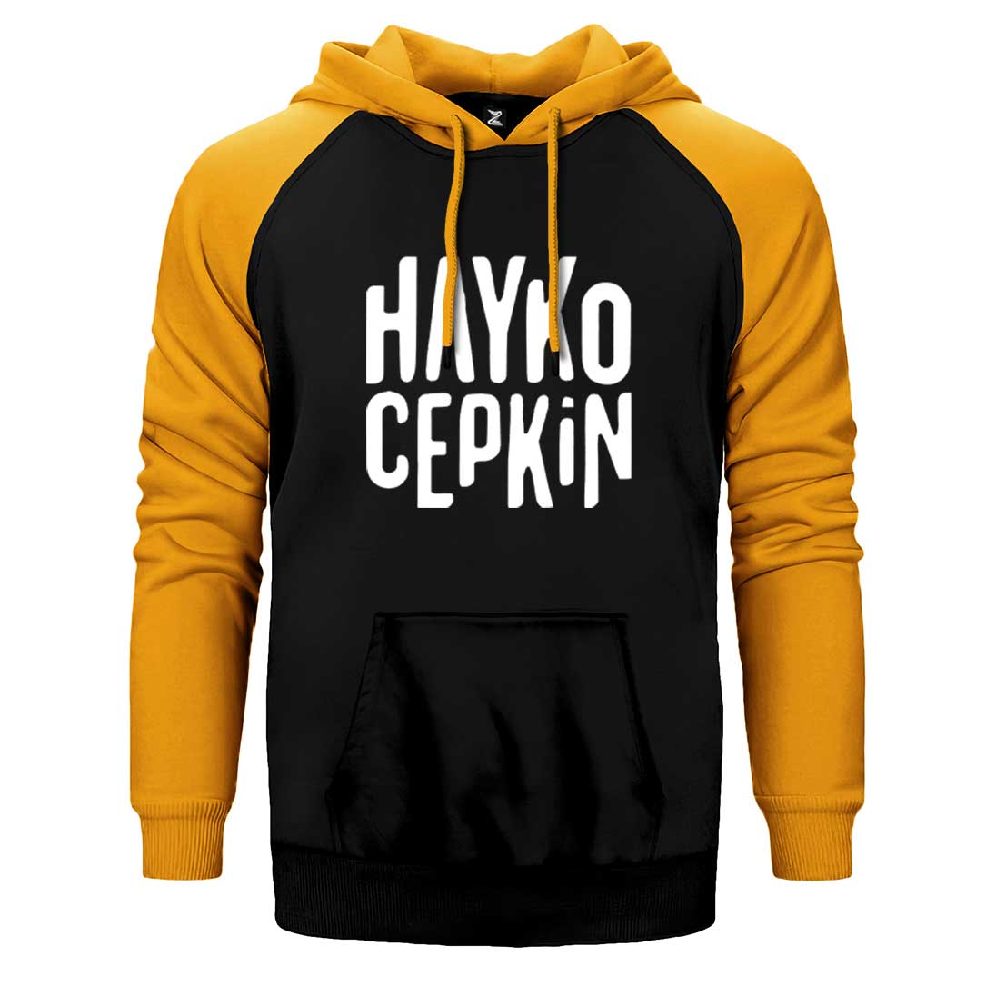 Hayko Cepkin Text Çift Renk Reglan Kol Sweatshirt / Hoodie