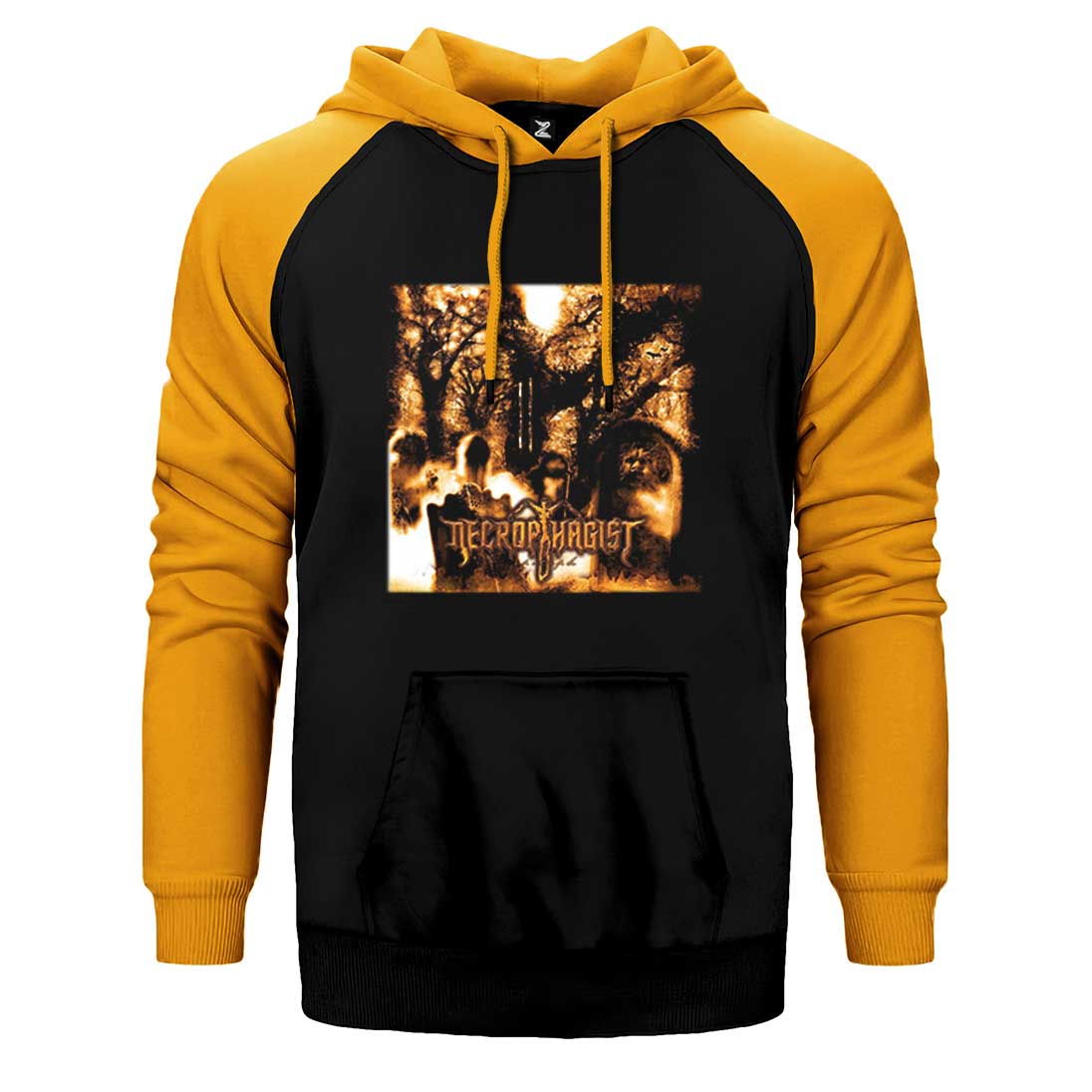 Necrophagist Epitaph Çift Renk Reglan Kol Sweatshirt / Hoodie