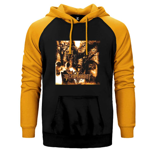 Necrophagist Epitaph Çift Renk Reglan Kol Sweatshirt / Hoodie