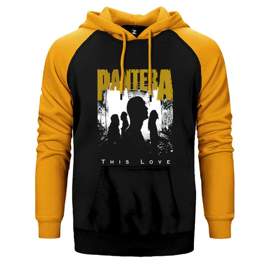 Pantera This Love Çift Renk Reglan Kol Sweatshirt / Hoodie