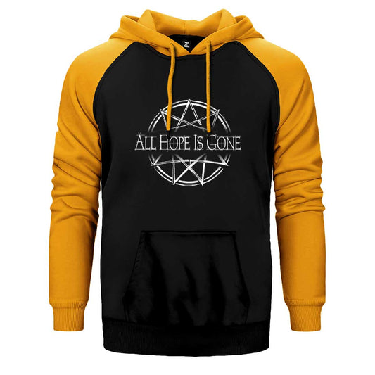 Slipknot All Hope Is Gone Çift Renk Reglan Kol Sweatshirt / Hoodie