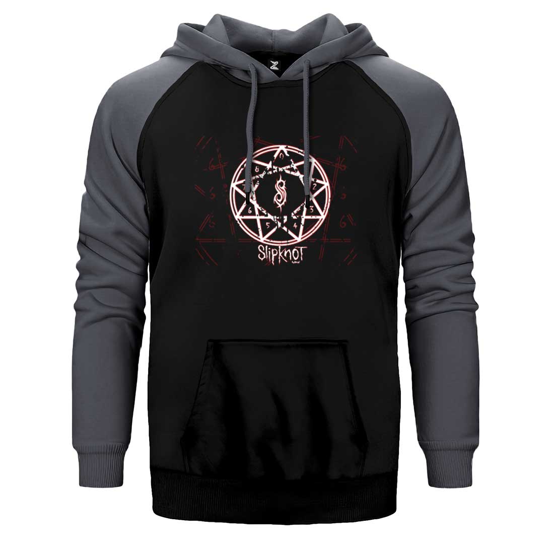 Slipknot Hellknight 2 Çift Renk Reglan Kol Sweatshirt / Hoodie