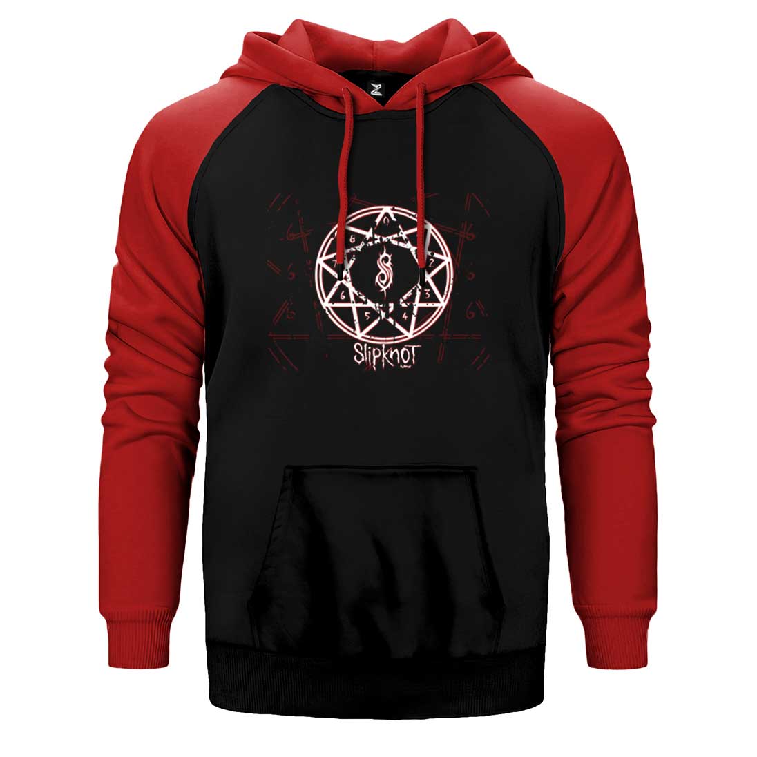 Slipknot Hellknight 2 Çift Renk Reglan Kol Sweatshirt / Hoodie