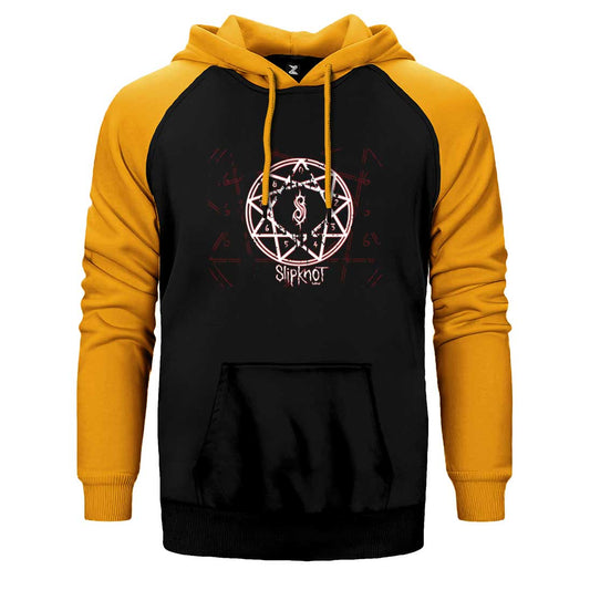 Slipknot Hellknight 2 Çift Renk Reglan Kol Sweatshirt / Hoodie