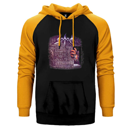 Sodom Better off Dead Çift Renk Reglan Kol Sweatshirt / Hoodie