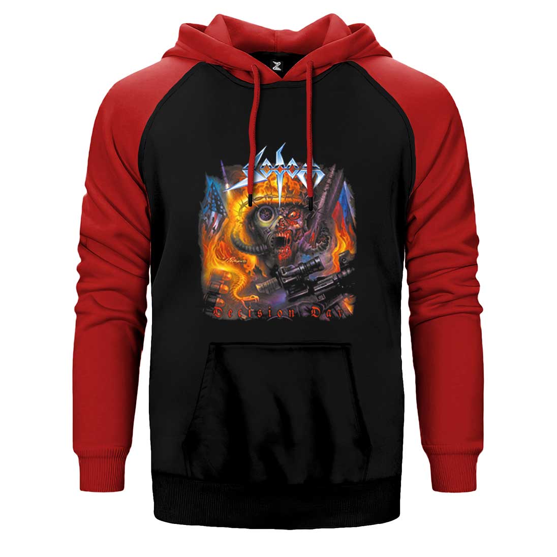 Sodom Decision Day Çift Renk Reglan Kol Sweatshirt / Hoodie